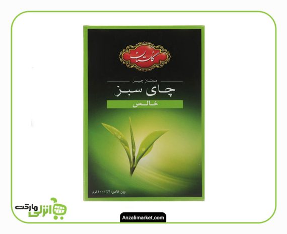 چای سبز خالص گلستان - 100 گرم